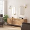 Flash Furniture Mila 20in x 30in Arched Metal Framed Wall Mirror, Gold HMHD-23M006YBN-GLD-GG - alternate 1